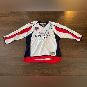 Washington Capitals 40th Jersey 4XL Ovechkin jersey!